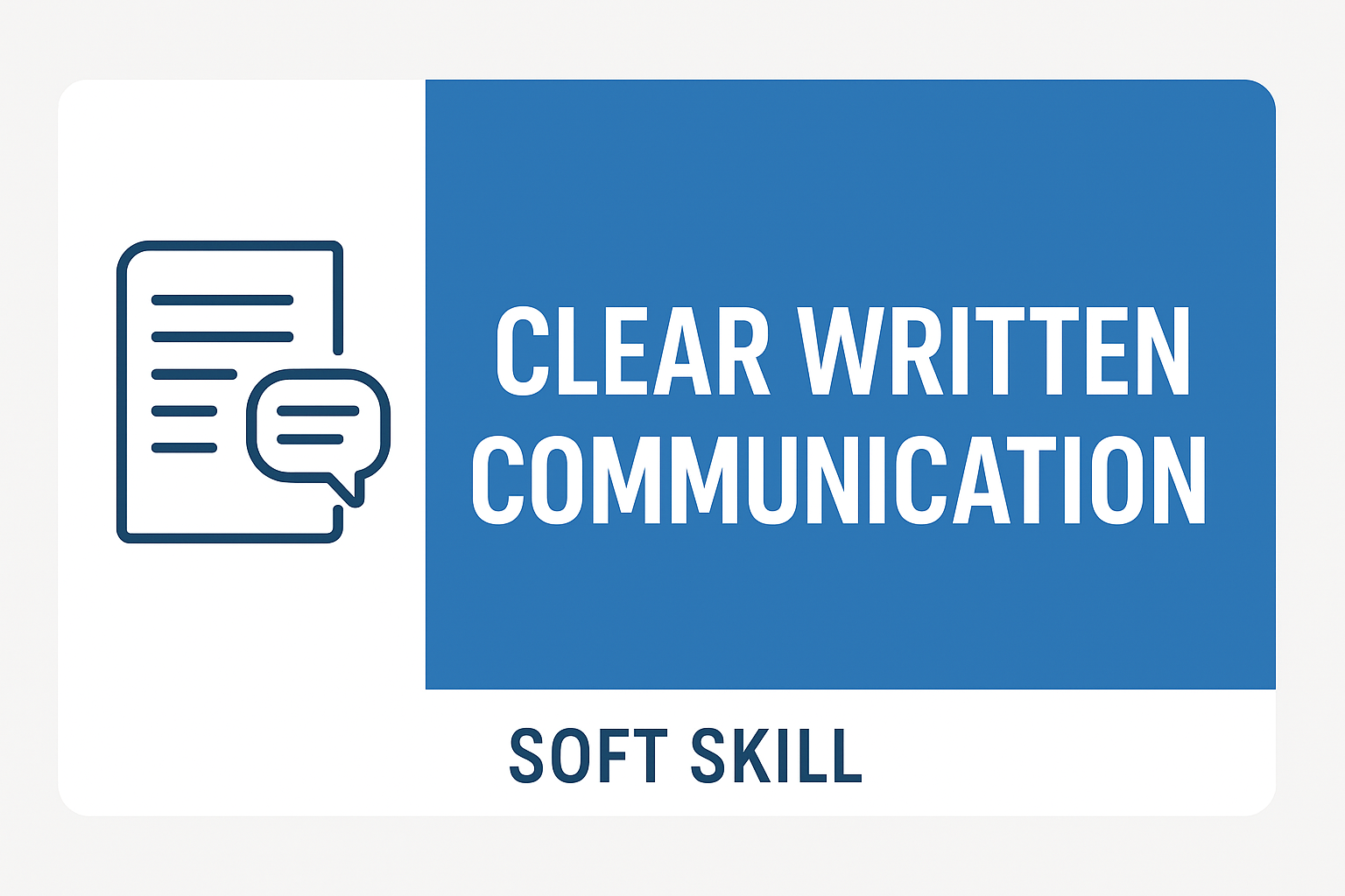 Clear Written Communication